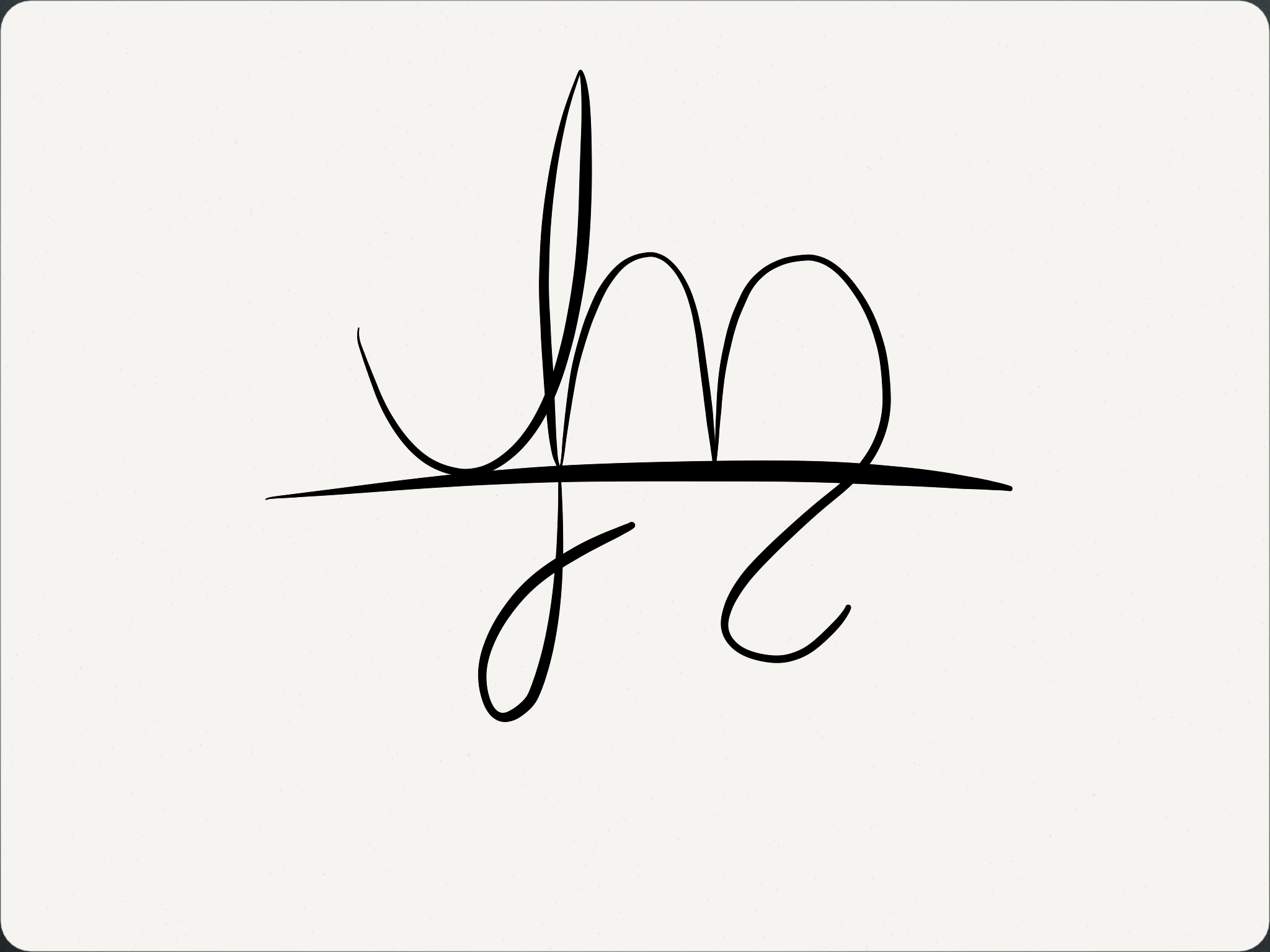 Real sigils have curves! Seriously though, my fascination with calligraphy played a small role.